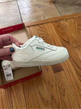 Baby White Reeboks